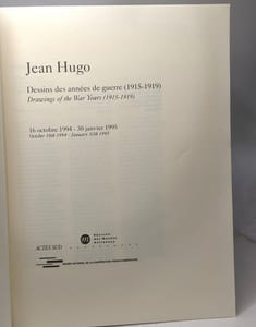 Dessins des années de guerre (1915-1919) - Drawings of the war ( bilingue )
