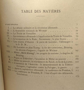 De Versailles a Potsdam / la france et le probleme allemand contemporain 1919-1945. André François-Poncet