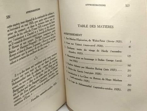 Approximations. Du Bos Charles