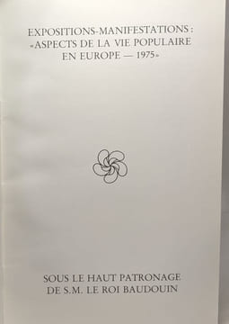 Le masque dans la tradition européenne - CATALOGUE - exposition organisée du 13 juin au 6 octobre 1975 au Musée international du Carnaval et du Masque ...