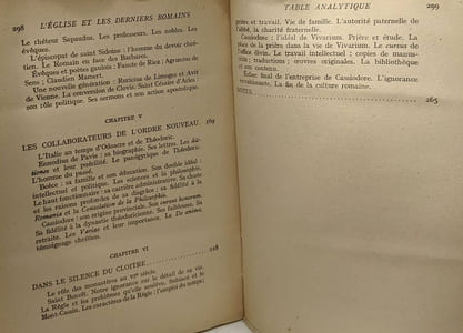 L'église et les derniers romains