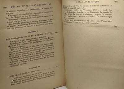 L'église et les derniers romains