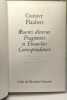 Oeuvres diverses fragments et ébauches Correspondance - oeuvres complètes de Gustave Flaubert TOME 12 - Vol. 1. Flaubert Gustave