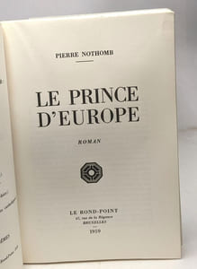 Le prince d'Europe - Le prince d'Olzheim - TOME IV