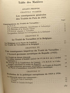 Les origines internationales du drame belge de 1940