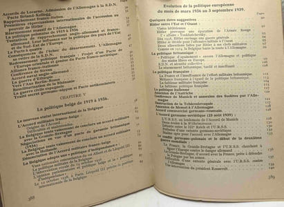 Les origines internationales du drame belge de 1940