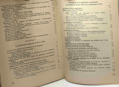 Les origines internationales du drame belge de 1940. Wullus-Rudiger J