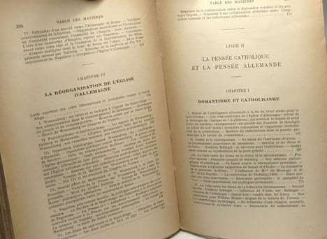 L'Allemagne religieuse - Le Catholicisme (1800-1848) TOME PREIMER ET SECOND - 2 volumes. Goyau Georges