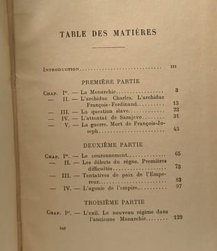 Charles Ier - empereur d'Autriche roi de Hongrie. Troud Jérôme