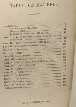 La paix romaine - TOME V - histoire du monde. Cavaignac Eugène