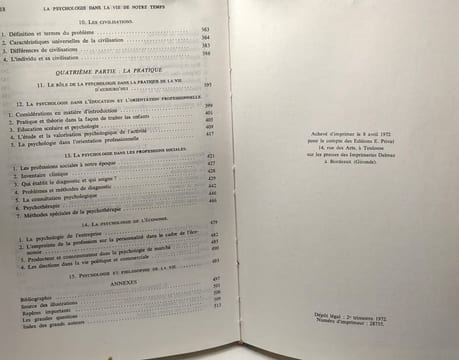 La psychologie dans la vie de notre temps. Bühler Charlotte