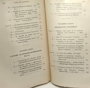 Byzance / les grandes études historiques