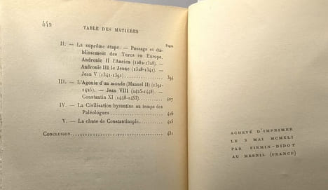 Byzance / les grandes études historiques. Bailly Auguste
