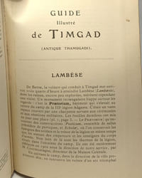 Guide de Timgad