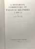 Historical Commentary on Tacitus: Histories I and II. Chilver G. E. F