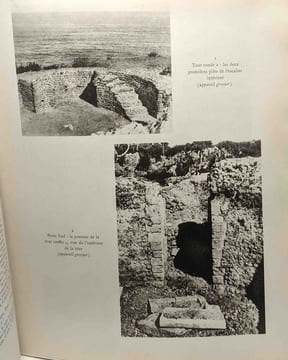 Cherchel et Tipasa - recherches sur deux villes fortes de l'Afrique Romaine - Bibliothèque archéologique et historique TOME XLIII + Valeur de Cherchel ...