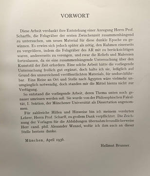 Die anlagen der ägyptischen felsgräber bis zum mittleren reich / ägyptologische forschungen Heft 3. Brunner Hellmut
