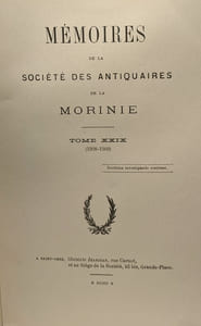 Les évêques de Saint-Omer depuis la chute de Thérouanne 1619-1708 / Mémoires de la société des antiquaires de la Morinie - TOME XXIX (1908-1909)