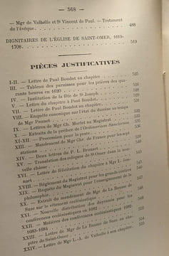 Les évêques de Saint-Omer depuis la chute de Thérouanne 1619-1708 / Mémoires de la société des antiquaires de la Morinie - TOME XXIX (1908-1909). Abbé ...