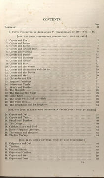 Kutenai Tales - Bureau of American ethnology Bulletin n°59 / Smithsonian Institution. Boas Franz