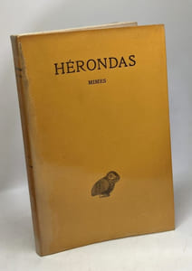 Hérondas - Mimes - 2e éd. - collection des universités de France