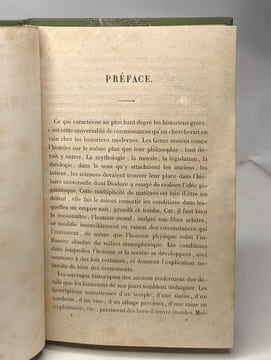Bibliothèque historique de Diodore de Sicile - TOME PREMIER livre I à IV (1851). M. Ferd. Hoefer (traduction)