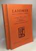Latomus. Revue d'études latines - Fascicule 1 (Janvier/Mars) + Fascicule 2 (Avril/Juin) - TOME XLIV --- 2 volumes. Kugener Herrmann Renard