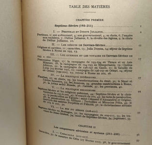 L'Empire romain de l'avènement des sévères au concile de Nicée - TOME IV 1re partie - Histoire Ancienne 3e partie: Histoire Romaine / Histoire générale