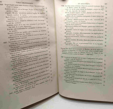 Histoire des français - TOME SEIZIEME - la France sous les Bourbons (1626-1650). J.C.L. Simonde De Sismondi