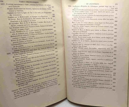 Histoire des français - TOME SEIZIEME - la France sous les Bourbons (1626-1650). J.C.L. Simonde De Sismondi