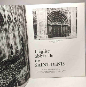 L'Eglise abbatiale de Saint-Denis (tome II) Les tombeaux royaux. ALAIN ERLANDE-BRANDENBURG