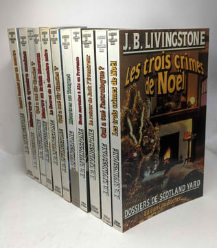 11 Livres de Linvingstone: Quatre femmes pour un meurtre + Meurtre à quatre mains + Qui a tué Sir Charles? + Meurtre au British Museum + Le Secret de ...