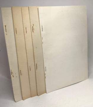 Les fouilles de Xanthos en Lycie - campagne 1950; 1951; 1952; 1953;1955 - compte rendu de l'académie des transcription. Demargne Pierre