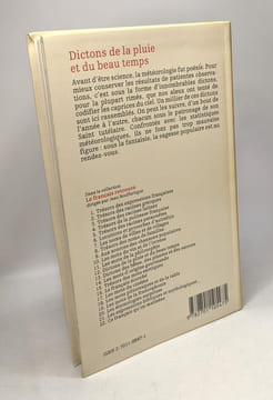 Dictons de la pluie et du beau temps. Cellard Jacques Dubois Gilbert