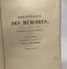 Mémoires biographiques et littéraires avec introduction notices et notes par M. de Lescure - Mémoires de Duclos Florian Mme Suard Corancez / ...