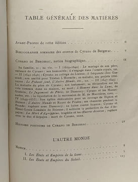 L'autre monde ou les états et empires de la lune et du soleil / Classiques garnier. Lachèvre Frédéric