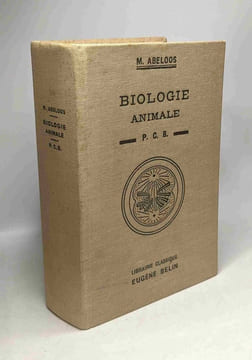 Biologie animale. Abeloos M