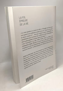 La foi épreuve de la vie