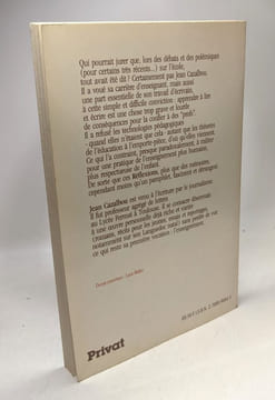 Réflexions sous un préau. Cazalbou Jean