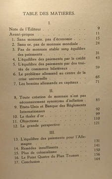 De l'or pour l'Europe (Mehr geld Mehr kapital mehr arbeit) - traduit de l'Allemand. Schacht Hjalmar