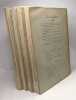 L'antiquité classique - revue semestrielle - 4 volumes: TOME VII fasc. 2 1938 + TOME VIII fasc. 1 1939 + TOME IX 1940 + TOME X 1941. Collectif