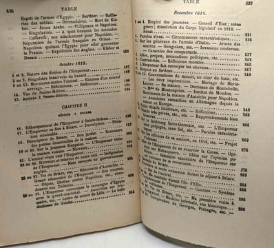 Le mémorial de Saint-Hélène - suivi de Napoléon dans l'Exil par O'Méara et du séjour du Dr Antommarchià Saint-Hélène - TOME PREMIER. Las Cases O'Méara