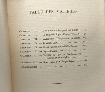 Oedipe-Roi de Sophocle - étude et analyse par Maurice Croiset / Les Chefs-d'oeuvre de la littérature expliqués. Sophocle Croiset Maurice Croiset