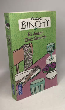 Retour en Irlande (1991) + En dînant Chez Quentin (2014) --- 2 livres. Binchy Maeve
