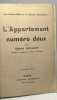 L'Appartement numéro deux / Les chefs-d'oeuvre du roman d'aventures - 15e éd. Wallace Edgard