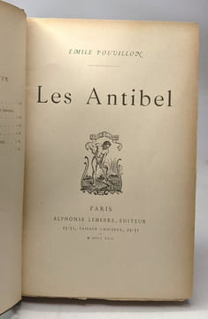 Les Antibel. Émile Pouvillon