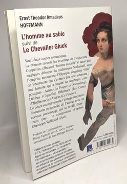 L'homme au sable: Suivi de Le Chevalier Gluck. Hoffmann Ernst Theodor Amadeus Biojout Jean-Philippe Egmont Henry Loève-Veimars François-Adolphe