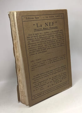 L'Itineraire philosophique de Maurice Blondel - Propos recueillis par Frederic Lefevre / LA NEF n°5. Blondel Maurice Lefèvre Frédéric