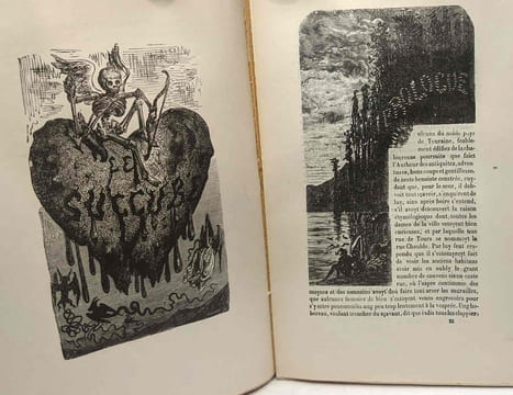 Les contes drolatiques colligez ez abbayes de Touraine et mis en lumière par le sieur de Balzac pour l'abattement des pantagruelistes et non aultres - ...