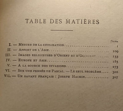Bilan de l'Histoire. Grousset René